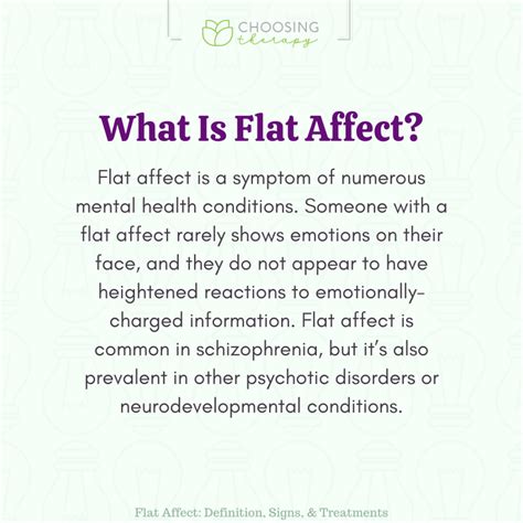 What Is Flat Affect?