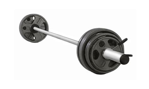 Weider Olympic Weight Set (17-Piece) | Groupon