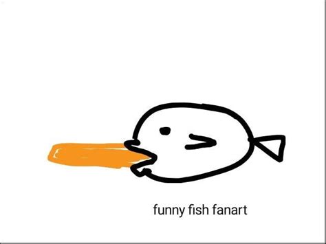 Funny Fish Paint Fanart | Pufferfish Eating a Carrot | Know Your Meme