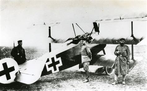 Apr 21, 1918 - British soldiers guarding the Red Baron's Fokker Dr.I ...