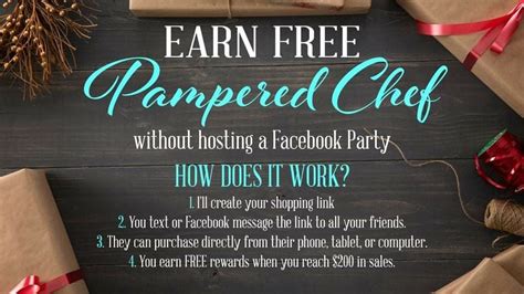 Earn Free Pampered Chef in 2021 | Pampered chef, Pampered chef party ...