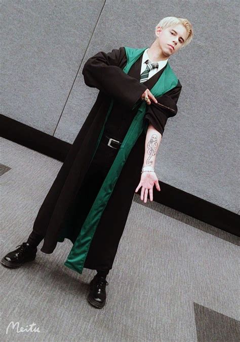 Draco Malfoy Cosplay 🐍 | Draco malfoy, Draco, Cosplay