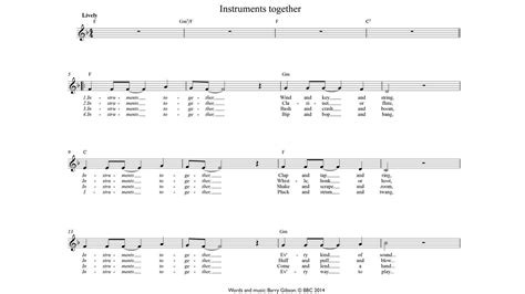 KS1 Music: Instruments Together - 5. Instruments together - BBC Teach