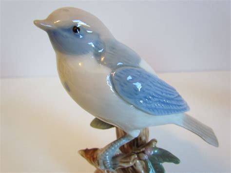 Vintage Ceramic Blue Bird Figurines Decorative Bird Knick | Etsy | Diy shabby chic decor bedroom ...