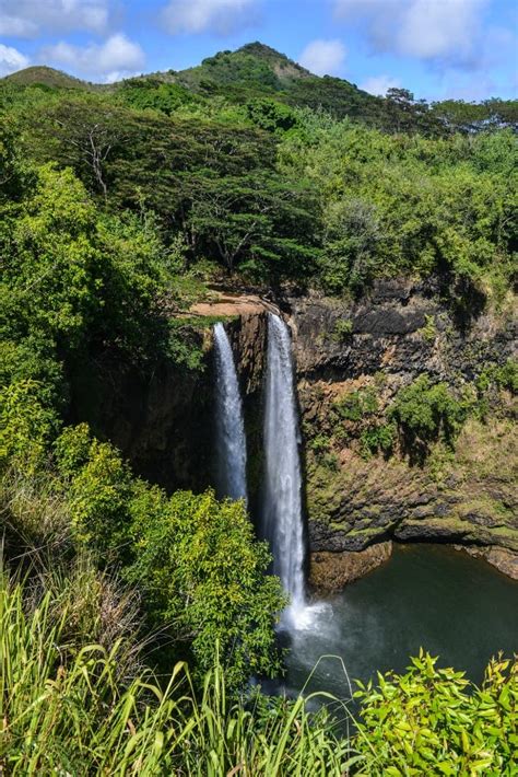 Wailua Falls Kauai - Easily Accessible - Juggling Act Mama