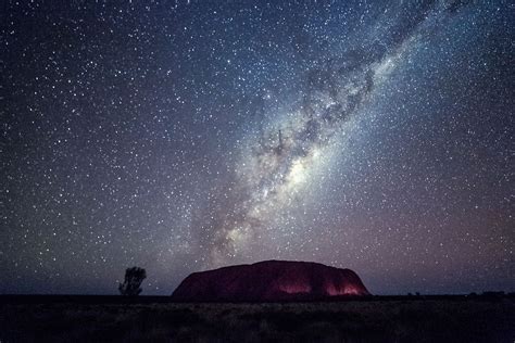 Uluru Stars by RyanMcRobb Skye, Northern Lights, Favorite Places, Natural Landmarks, Night ...