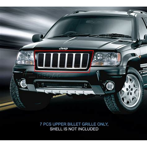 Fedar Main Upper Billet Grille Insert For 1999-2004 Jeep Grand Cherokee - Black - Walmart.com ...