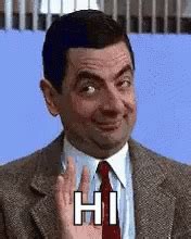 Mr Bean Funny GIF - MrBean Funny Hello - Discover & Share GIFs