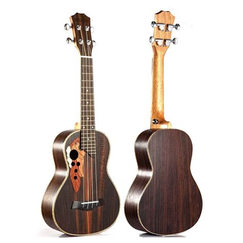 Ukulele 23" Acoustic Ukulele 4 Strings Guitar Musical Stringed Instrument Different Types ...