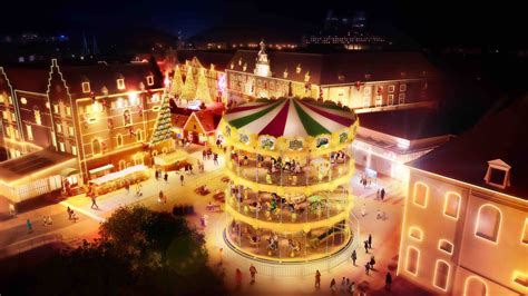 Ride Japan's first three-storey merry-go-round at Huis Ten Bosch this Christmas