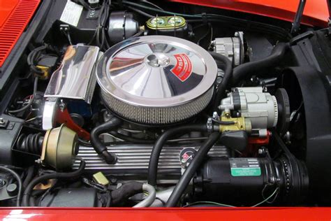 1972 CHEVROLET CORVETTE LT1 A/C CONVERTIBLE - Engine - 224228