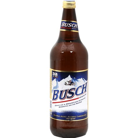 Busch® Beer, 32 fl. oz. Bottle | Beer | Cannata's