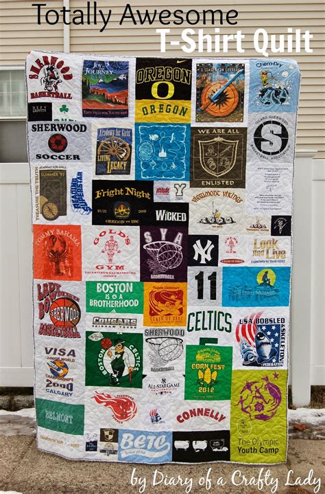 Diary of a Crafty Lady: Making your own T-shirt Quilt