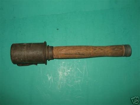 RARE DEACTIVATED WW1 GERMAN 1917 STICK GRENADE | #27745523