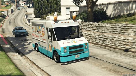 Download IceCream Truck (Add-on/Replace) - Ice Cream Van for GTA 5