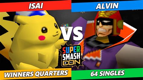 SSC 2022 Winners Quarters - Alvin (Pikachu, Captain Falcon) Vs. Isai ...