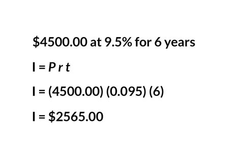 Calculate Simple Interest Principal, Rate, or Time