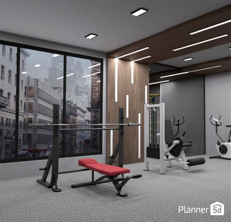 Gym Design Online & 3D Gym Floor Plan | Planner 5D