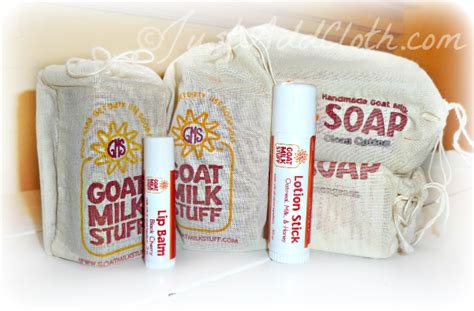 Goat Milk Stuff: Goat Milk Soaps & Body Care {Review} • Just Add Cloth