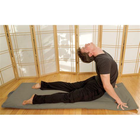 Roll Up and Go Yoga Mat, Eco Organic - DharmaCrafts