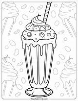 24 Milkshake Coloring Pages Free PDF To Print  Woo sketch template