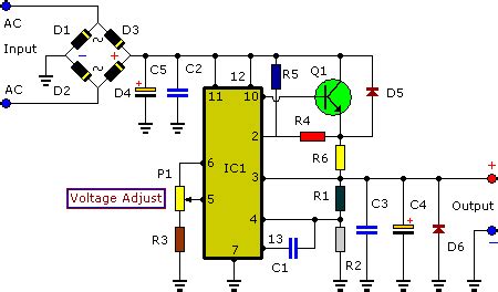 24v 3a Power Supply Circuit Diagram