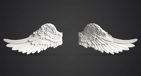 3ds max angel wings