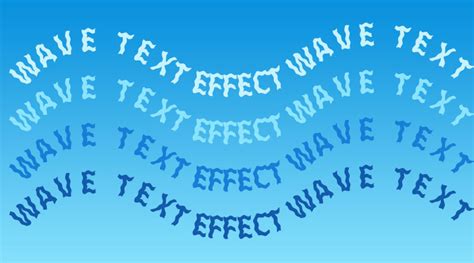 (FREE) Wavy Font - Photoshop Supply