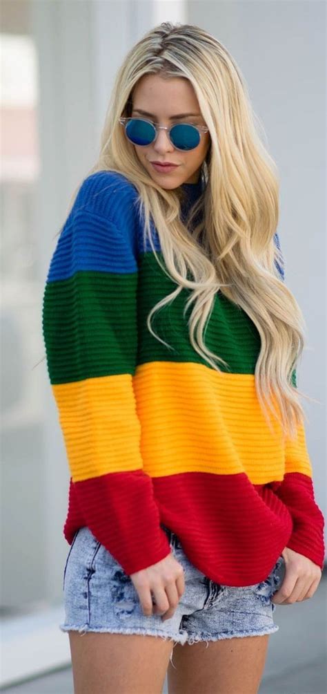 25 Beautiful Colorful Outfit Ideas To Express Yourself To Look ...