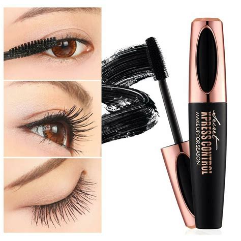 4D Silk Fiber Eyelash Mascara Extension Makeup Black Waterproof Eye Lashes 2020 | eBay