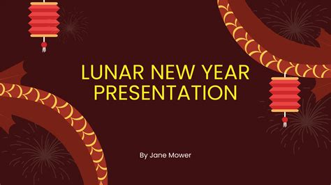 Lunar New Year Template Powerpoint - Image to u