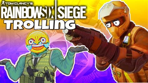 RAINBOW SIX SIEGE FUNNIEST MOMENTS (TROLLING) - YouTube