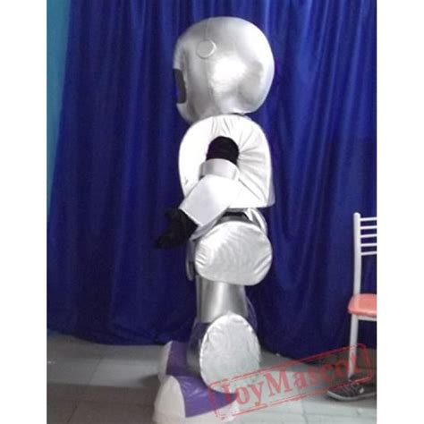 Cartoon Intelligent Robot Mascot Costume