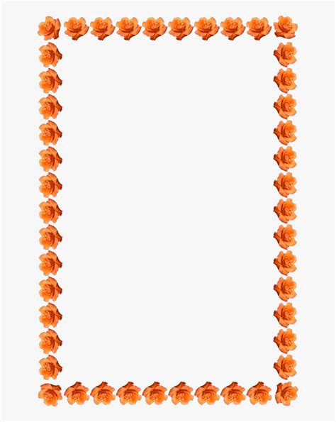 Orange Frame Png Free Download - Christmas Present Border Clipart ...