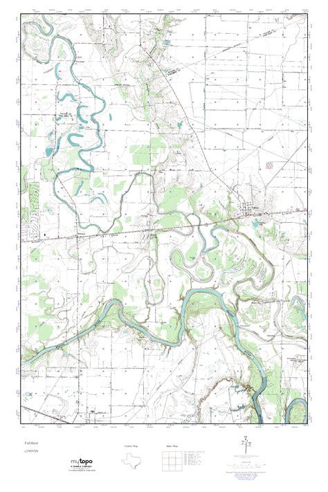 MyTopo Fulshear, Texas USGS Quad Topo Map