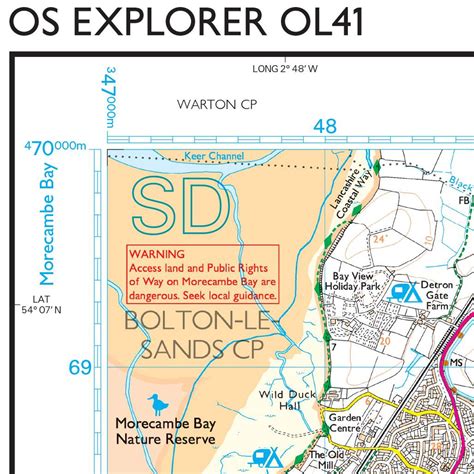 OS Map of Forest of Bowland | Explorer OL41 Map | Ordnance Survey Shop