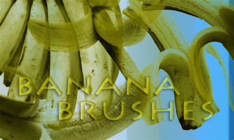 Banana Brushes - Free Downloads and Add-ons for Photoshop