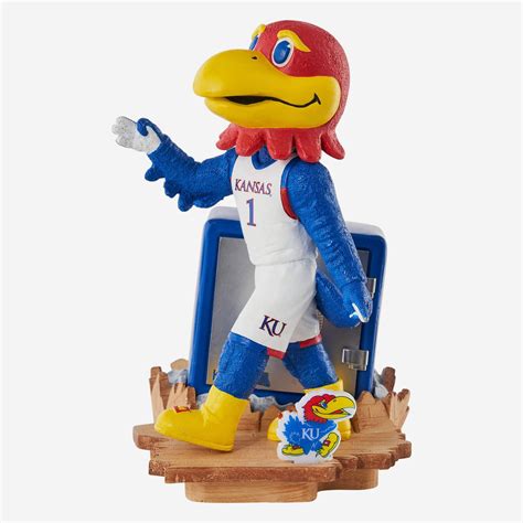 Big Jay Kansas Jayhawks Mascot Bank Bobblehead FOCO