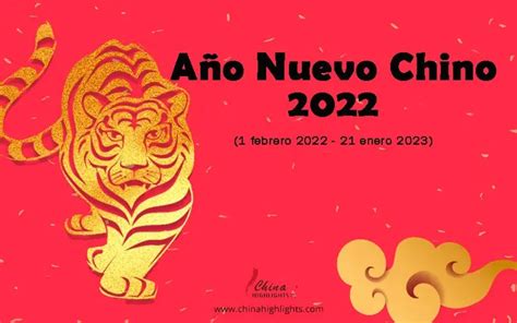 Asia IBS | Año Nuevo Chino 2022 Fecha: 1 de febrero, Signo Animal Tigre