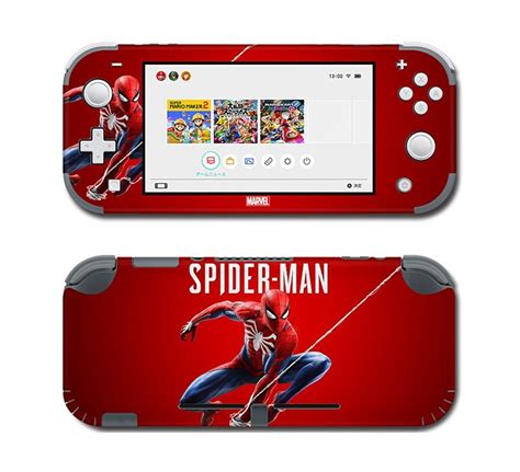 Spider-man Nintendo Switch Lite Skin Switch Lite Decal Switch | Etsy