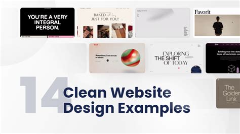 14 Clean Website Design Examples Proving Less is More Exciting