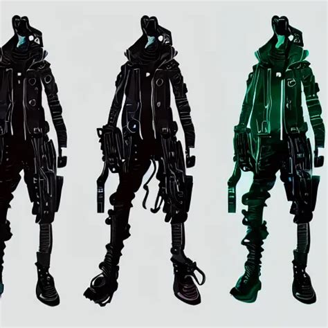 cyberpunk hacker character concept art | Stable Diffusion