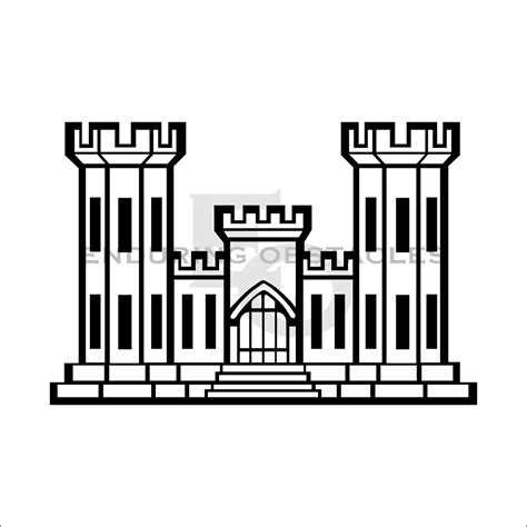 Engineer Castle Marines/ Army Vector File SVG Png Dxf - Etsy