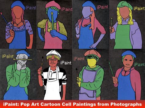 Pop Art Cartoon Cell Painting - Dryden Art