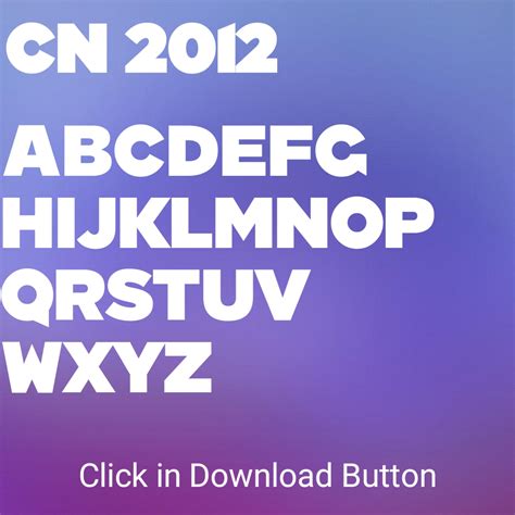 CN 2012 Font by 12victor34 on DeviantArt