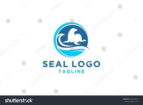 Seal Logo Template Your Company Stock Vector (Royalty Free) 1894428607 ...