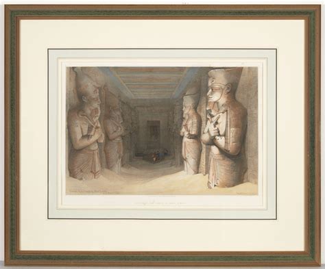 Two Rare Prints of Egypt David Roberts, RA