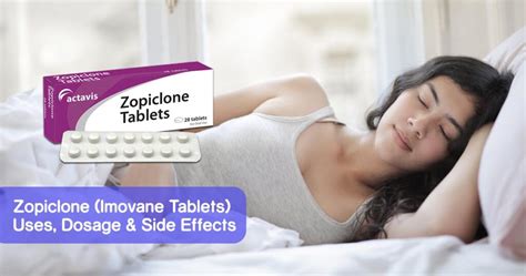 Zopiclone (Imovane Tablets) Uses, Dosage & Side Effects - ReadsWrites