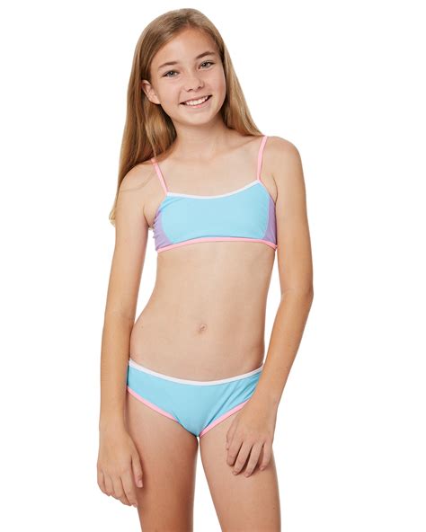 Platypus Australia Girls Athletic Bikini - Teens - Sherbet Block ...