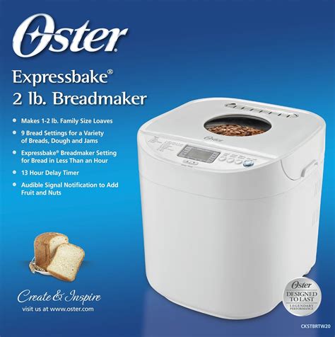 Oster 2-Pound Bread Maker only $60 on Amazon! | BJs Deals